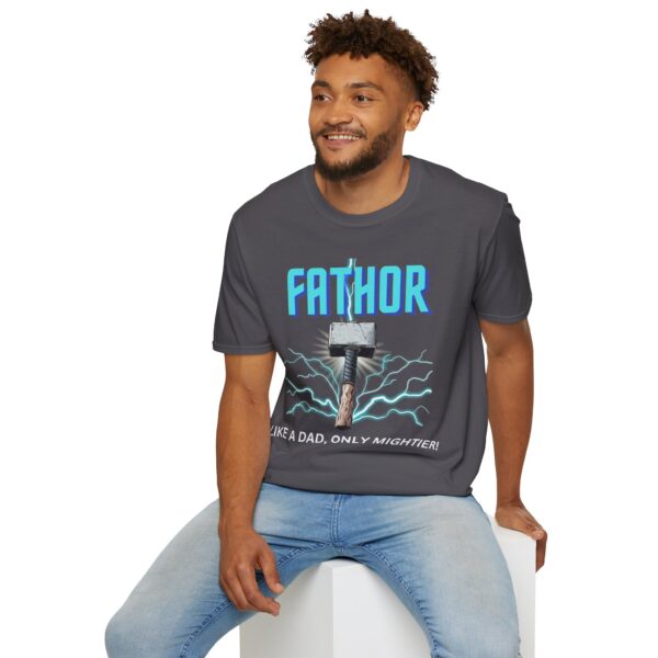 Legendary Fathor : Defending the Universe One Dad Joke at a Time T-Shirt - Image 3
