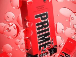 PRIME HYDRATION+ Sticks Tropical Punch | 6 Hydration Powder Single Serve Sticks