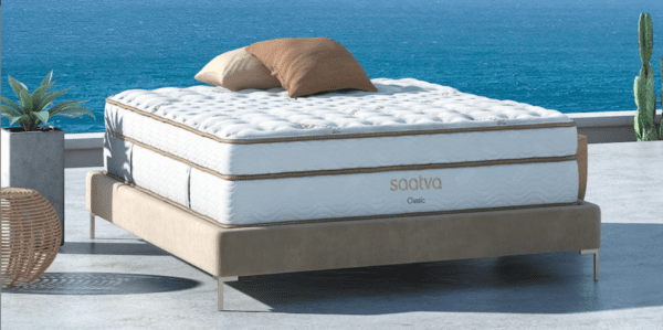 Saatva Classic Organic Cotton USA Made Mattress (Luxury Innerspring)