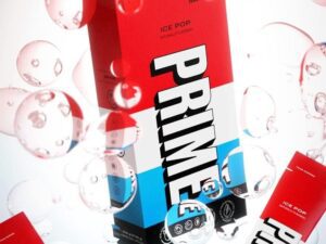 PRIME HYDRATION+ Sticks ICE POP | 6 Hydration Powder Single Serve Sticks