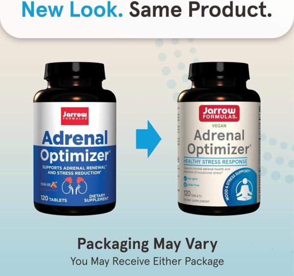 Jarrow Formulas Adrenal Optimizer - 120 Tablets - Dietary Supplement Supports . - Image 2