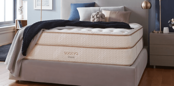 Saatva Classic Organic Cotton USA Made Mattress (Luxury Innerspring) - Image 3