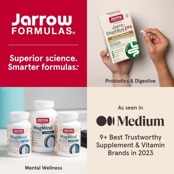 Jarrow Formulas Adrenal Optimizer - 120 Tablets - Dietary Supplement Supports . - Image 8